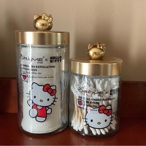 Hello Kitty Cotton Pads & Cotton Swabs
